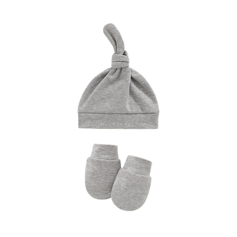 Bộ 2 Găng Tay Cotton Mềm Mại Thoải Mái Chống Trầy Xước Cho Bé