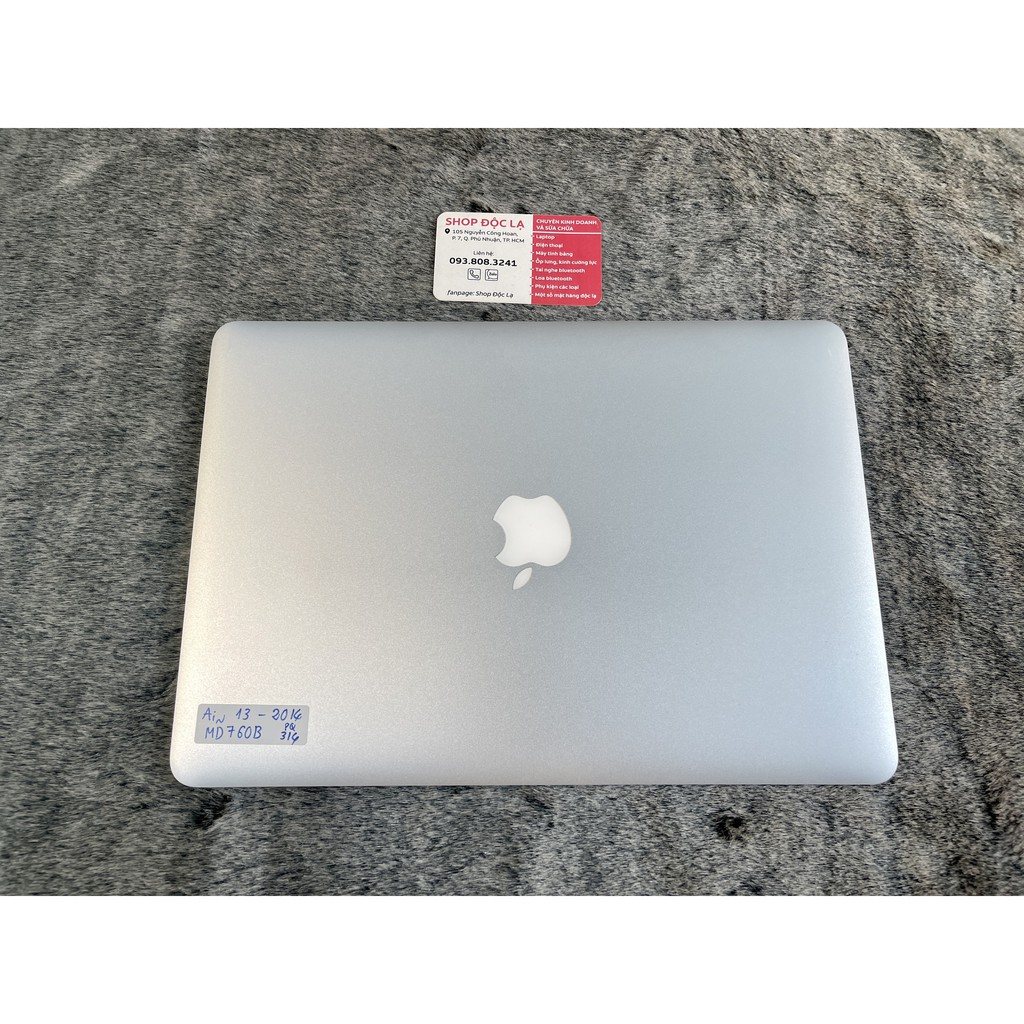 Máy tính Macbook Air (13-inch, Early 2014) Core i5 1.4 GHz / RAM 4GB / SSD 128GB MD760B | WebRaoVat - webraovat.net.vn