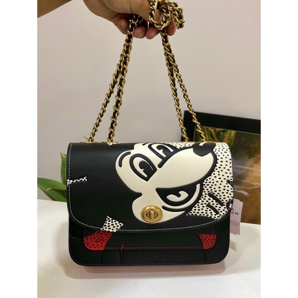 🎀 TÚI XINH ĐÓN TẾT 🧧- COACH 4722 DISNEY MICKEY MOUSE