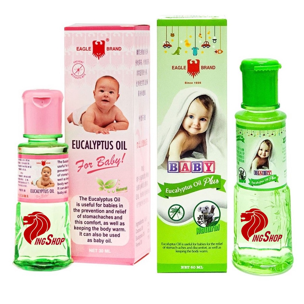 Dầu gió cho bé sơ sinh Eagle Oil EUCALYPTUS 30ml Singapore