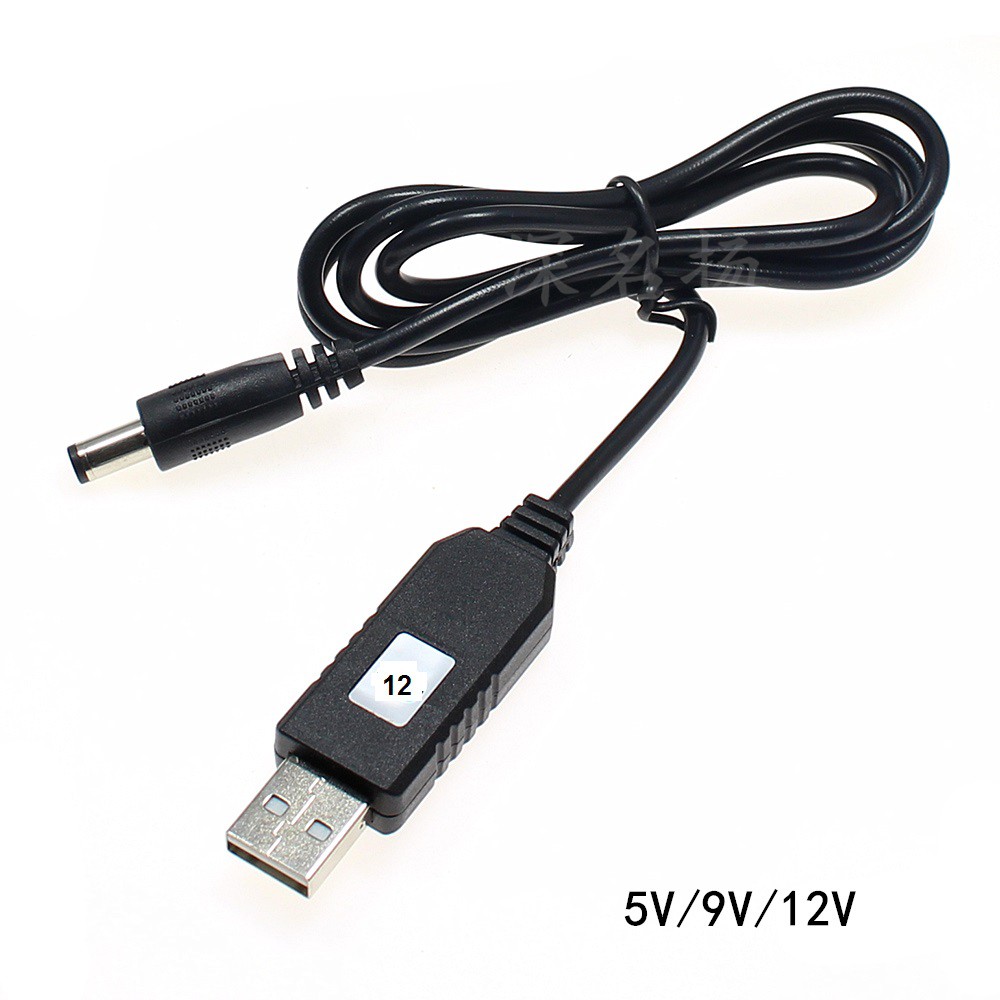 Combo 4 Cáp chuyển đổi USB 5V sang nguồn 9V/12V