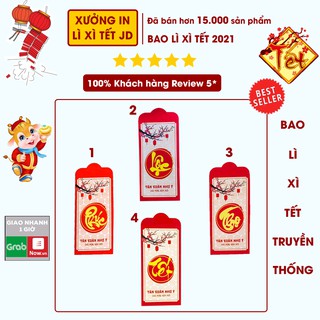 Combo 100 Bao Lì Xì Tết Tân Sửu 2021 Tổng Hợp Đủ Mẫu⚡FREESHIP⚡Giao Đủ Mẫu