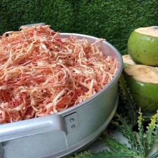 hủ PET300gr mực hấp nước dừa