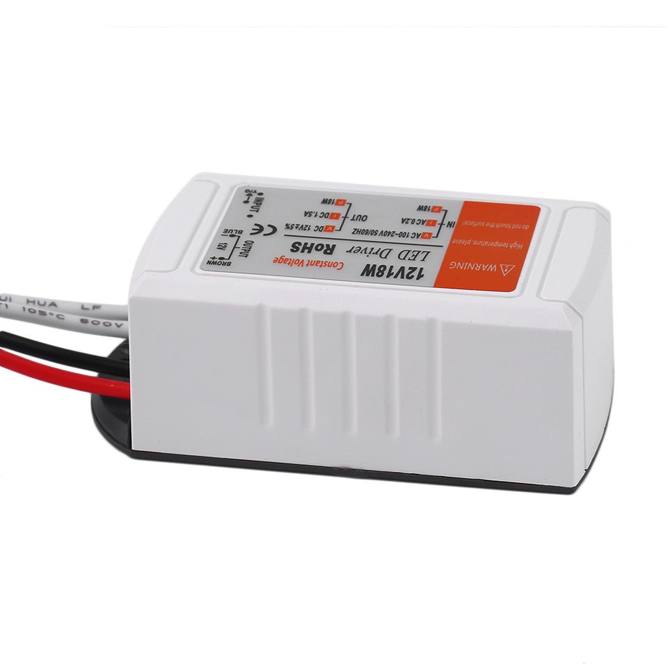 #DEY 18W/28W/48W/72W/100W Power Supply DC 12v LED Driver Adapter Transformer Switch