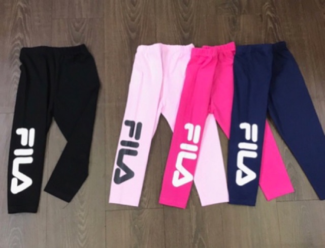 Quần legging dài bé gái ♥️QUÀ TẶNG♥️ phong cách thể thao sành điệu cho bé 10-40kg