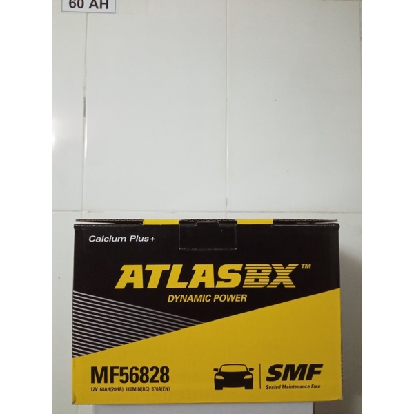 Ắc quy Atlas Hàn Quốc 68AH cọc thụt