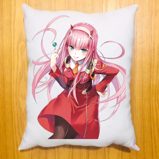 Gối darling in the Franxx 40x50 cm ruột bông hàn quốc