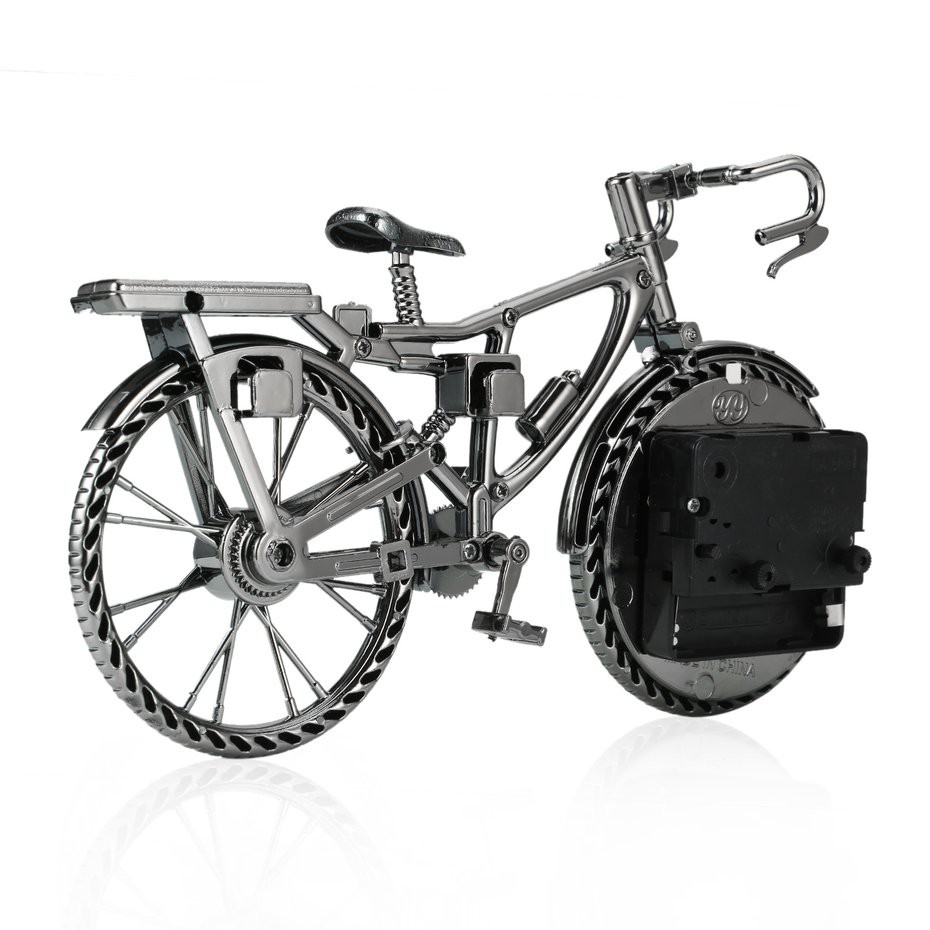 AIOⒶ Đồng Hồ Báo Thức Xe Đạp Cổ Điển, Đồng Hồ Phong Cách, Thời Trang Cá Tính NZ-035 | BigBuy360 - bigbuy360.vn
