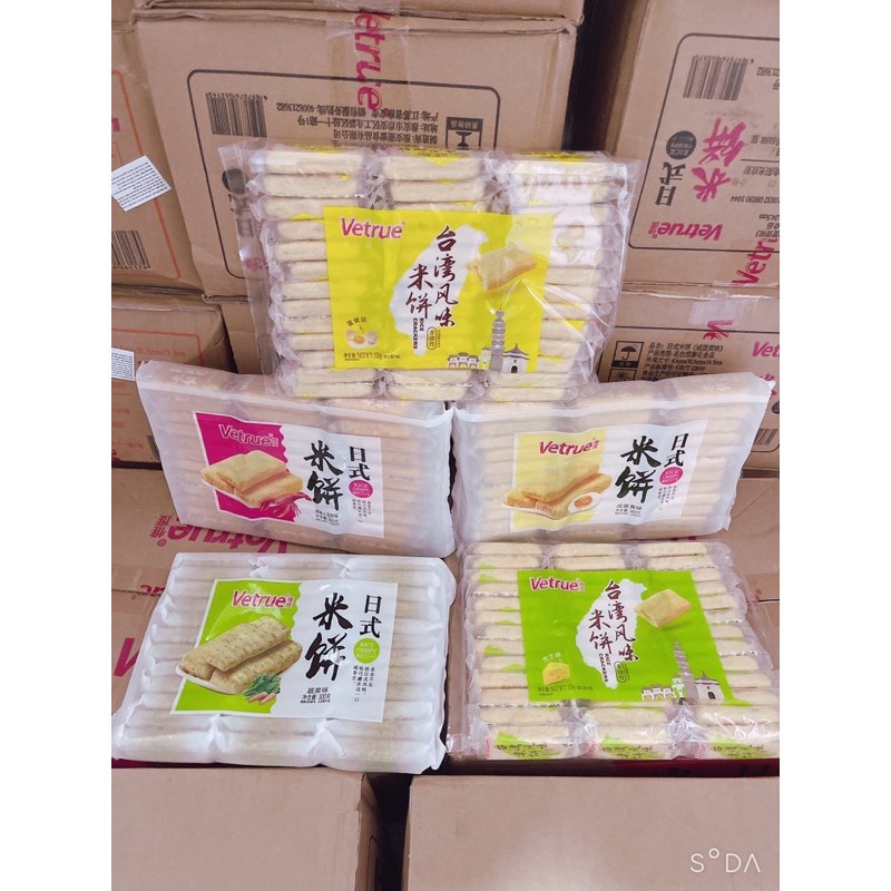 Bánh Gạo VETRUE Đài Loan Bánh Gạo Cuộn Phô Mai Vetrue ăn vặt IMINT FOOD
