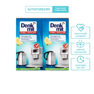 Bột tẩy cặn canxi bình đun nước, ấm siêu tốc Denkmit