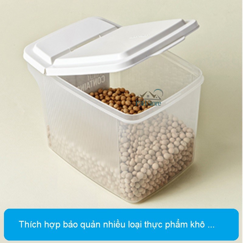 Hộp nhựa có tay cầm Lock&Lock Handy Container dùng bảo quản thực phẩm