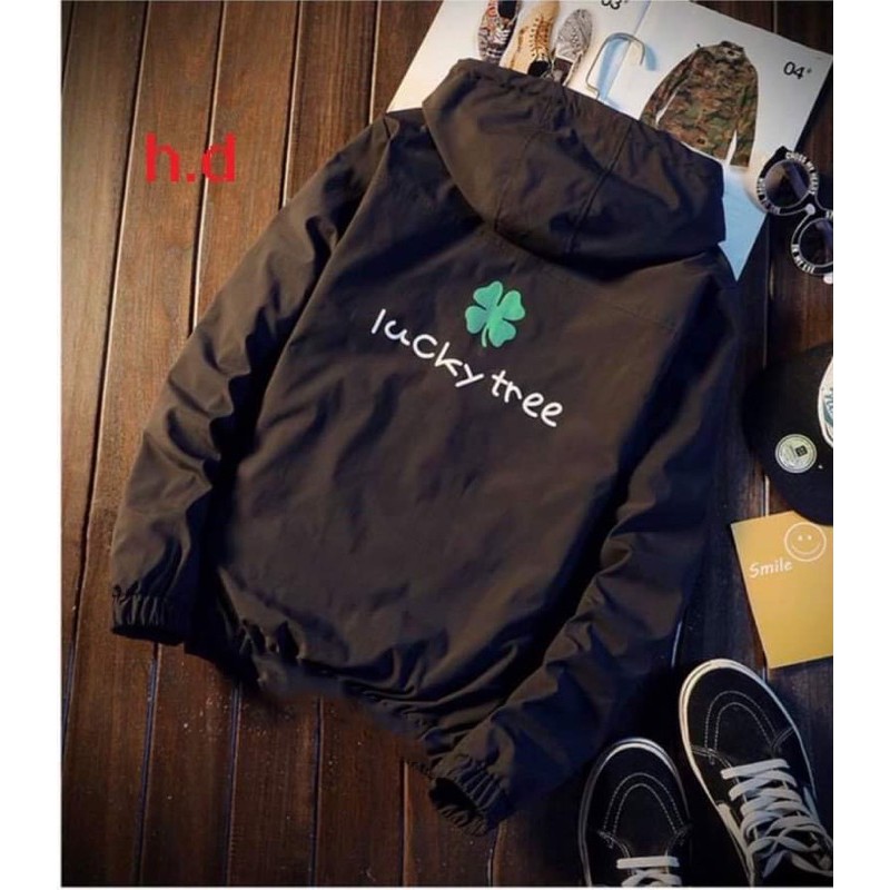 Áo gió cỏ bốn lá lucky HĐ12