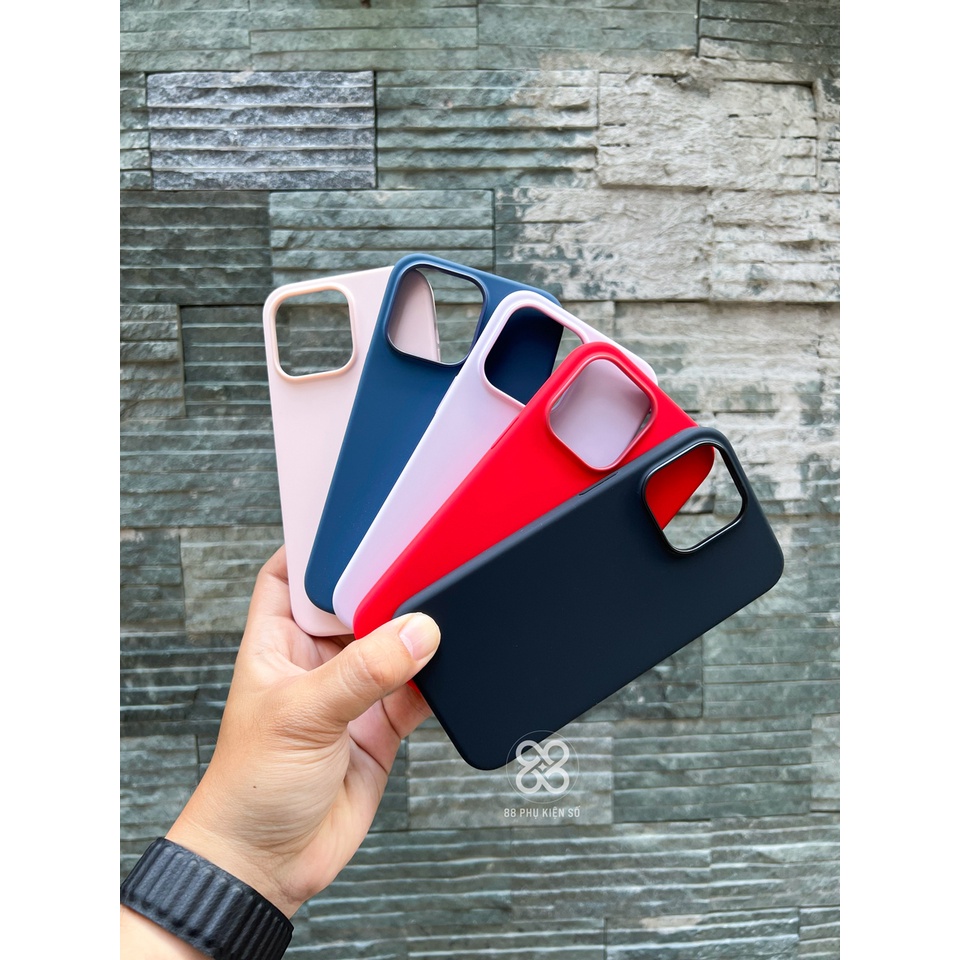 ZGA Silicone Protective ốp lưng chống bám bẩn cho Iphone 14 Series