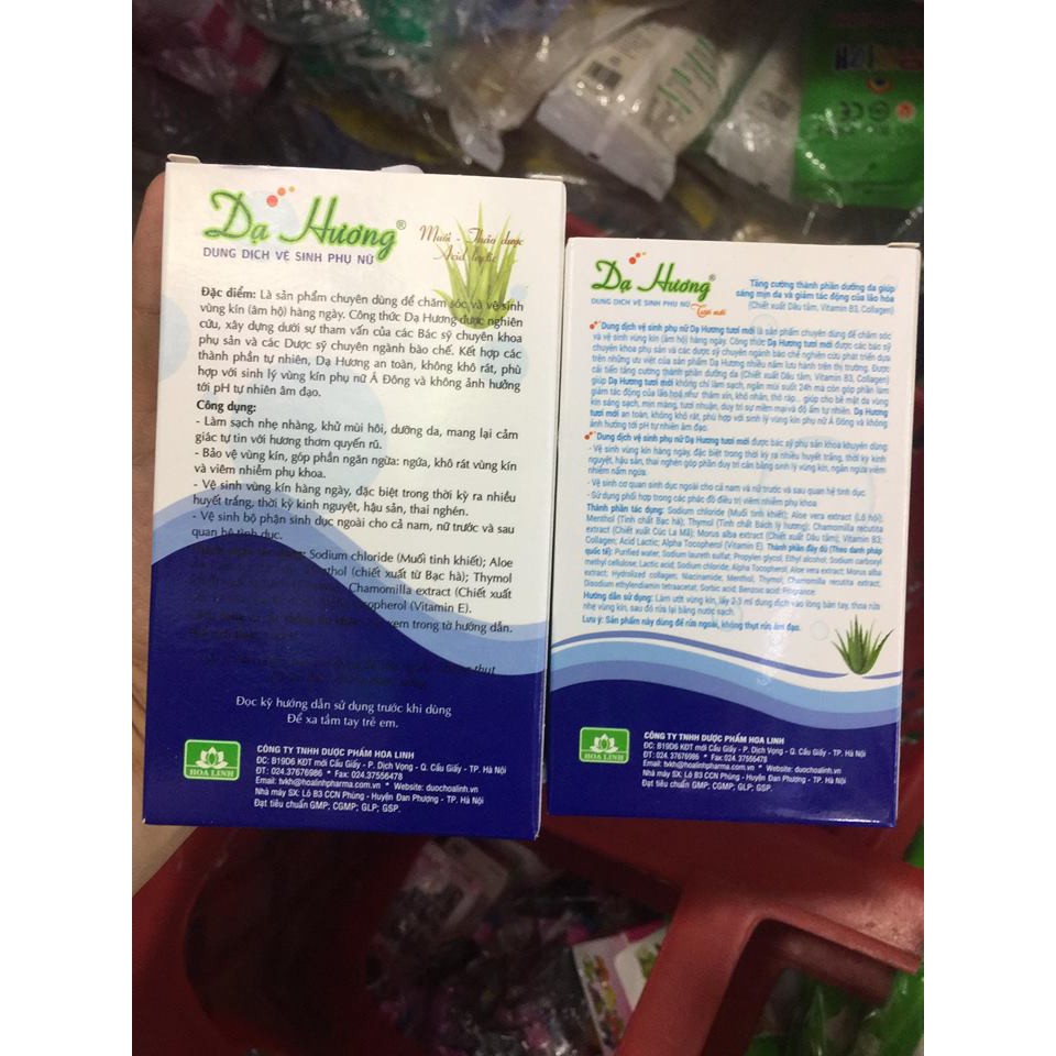 Dung dịch vệ sinh dạ hương