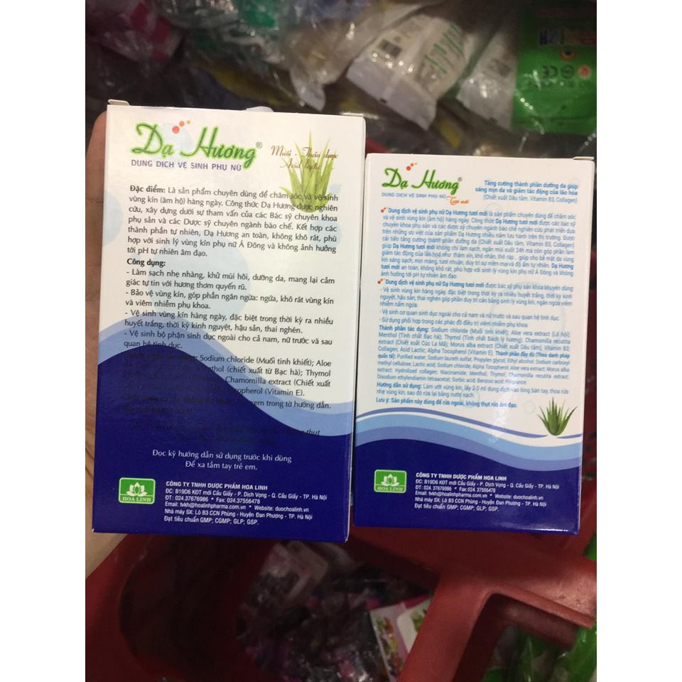 Dung dịch vệ sinh dạ hương 50ml.