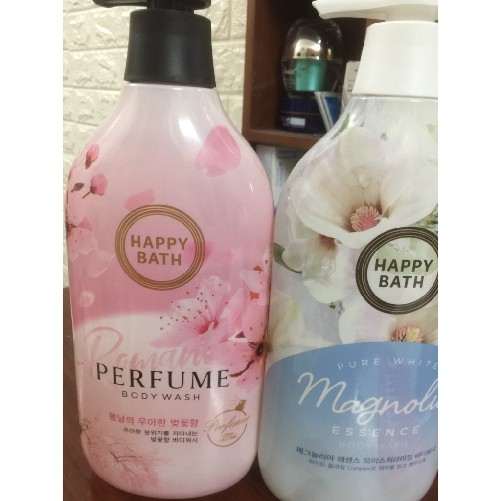 SỮA TẮM DƯỠNG THỂ Happy bath 900ml Hàn Quốc