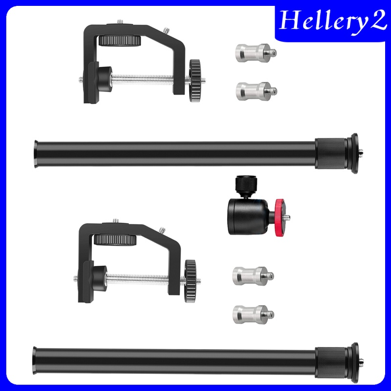 [HELLERY2] Table Desk Camera Clamp Mount w/1/4&quot; Screw for DSLR Camcorder