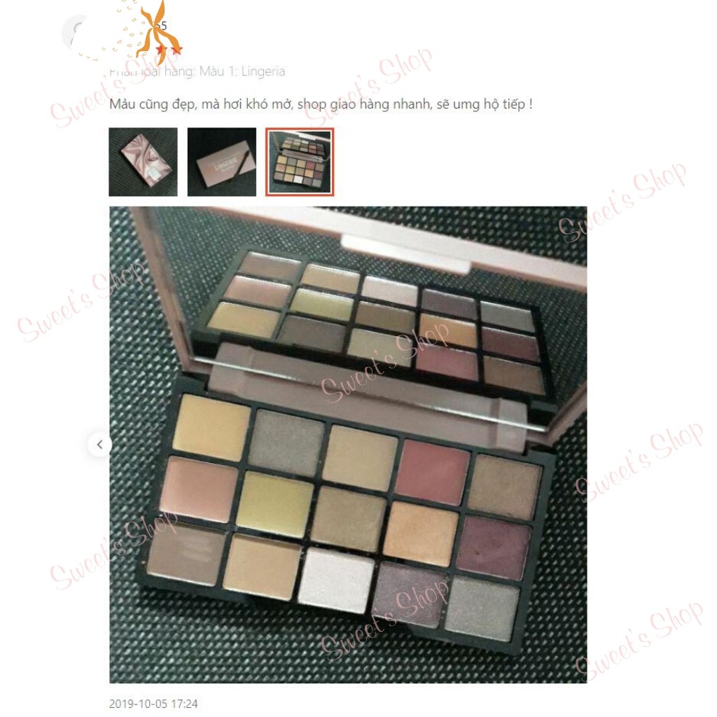 Bảng Phấn Mắt💖FREESHIP💖Bảng Phấn Mắt Lameila Lingeria 15 Ô Siêu Mịn Hàng Nội Địa Trung | BigBuy360 - bigbuy360.vn