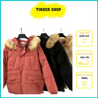[Có Ảnh Thật] Áo Khoác Chất Liệu Phao Béo Tay Có Túi Hộp Loại 1 Tinder Shop