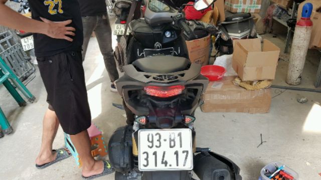 TAY DẮT THÉP cho NVX V1 BẢN NGẮN TRUNG