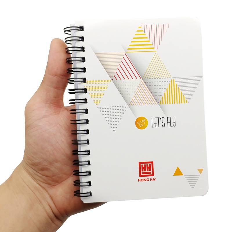Sổ Lò Xo A6 Kẻ Ngang 200 Trang 70gsm Let'S Fly - Hồng Hà 4000 (Mẫu Màu Giao Ngẫu Nhiên)