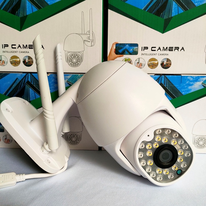 Camera ngoài trời yoosee Ptz 26led quay quét 360 độ, đàm thoại 2 chiều, có màu ban đêm