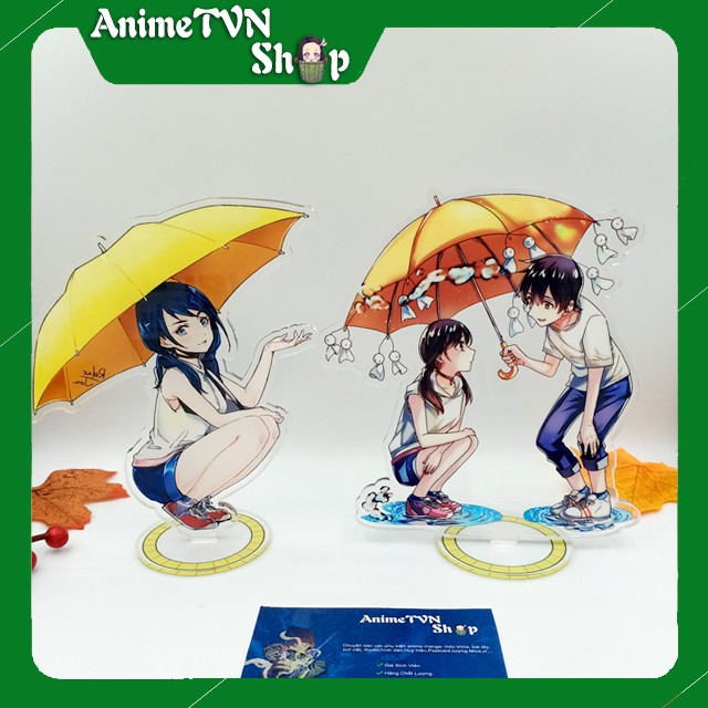 Tượng Mica Standee anime/manga Tenki no ko (Đứa con của thời tiết) - Nhựa Cứng Acrylic In nhiều chi tiết sắc nét