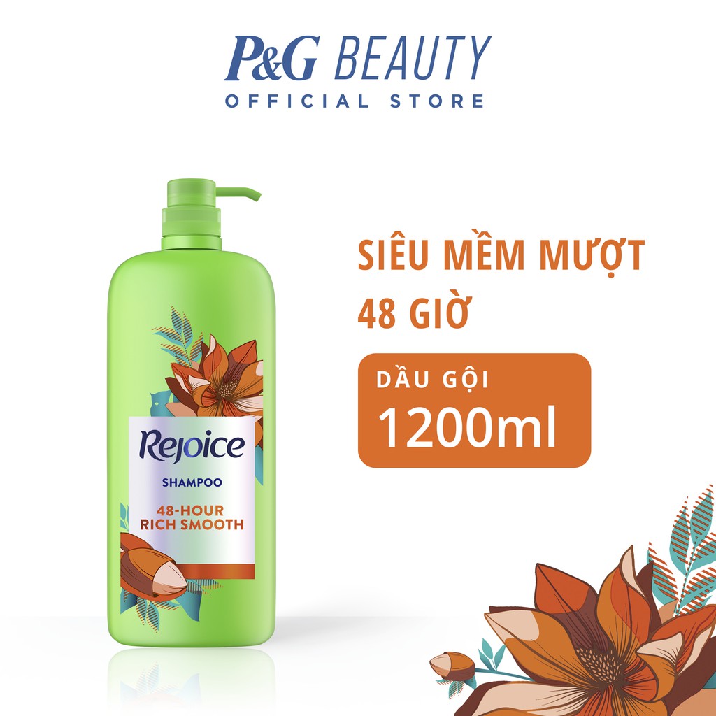 Dầu Gội REJOICE chai 1200ml Siêu Mượt