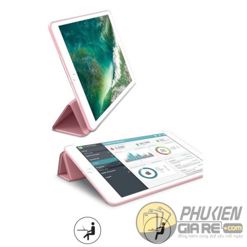 Bao Da Smart Case Cho iPad Gen 7 2019/ Gen 8 2020 10.2 inch TPU chống sốc. Hàng cao cấp.