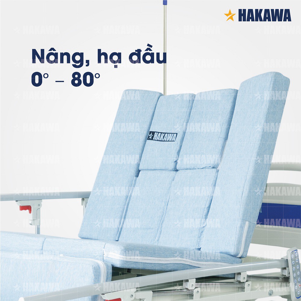 Giường y tế điều khiển bằng remote HAKAWA HK-D95 - Phân phối chính hãng - Bảo hành 2 năm chính hãng