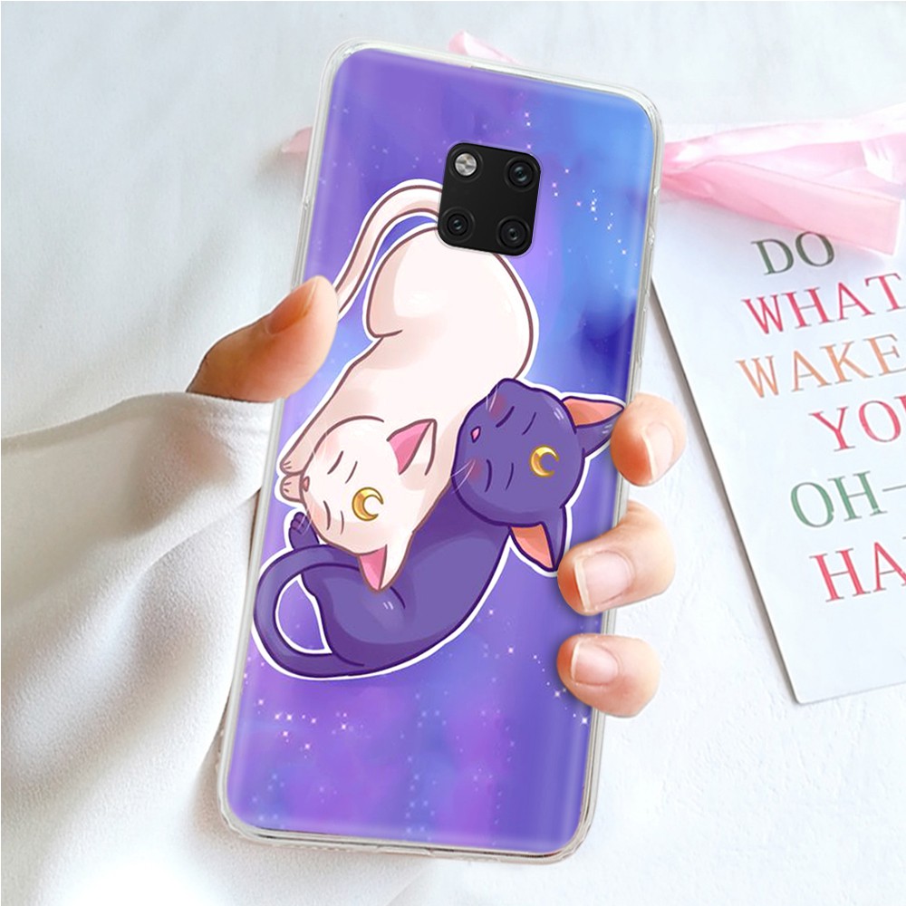 SAILOR MOON Ốp Điện Thoại Trong Suốt Hình Thủy Thủ Mặt Trăng Cho Lg G5 G6 G7 G8 Thinq K9 K11 Q60 V20 V30 V30S V35 V40