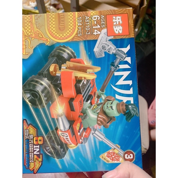 Lego ninja Rồng,người máy