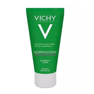 Sữa Rửa Mặt Vichy Dạng Gel Giúp Làm Sạch Sâu, Giảm Bã Nhờn Trên Da Normaderm Phytosolution Intensive Purifying Gel 50ml