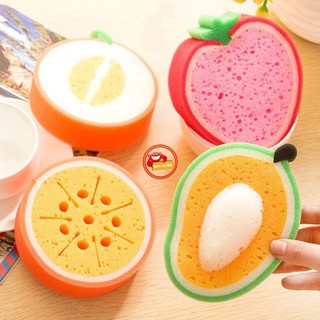Miếng rửa chén bát hình trái cây bằng bọt biển (RBTC04)