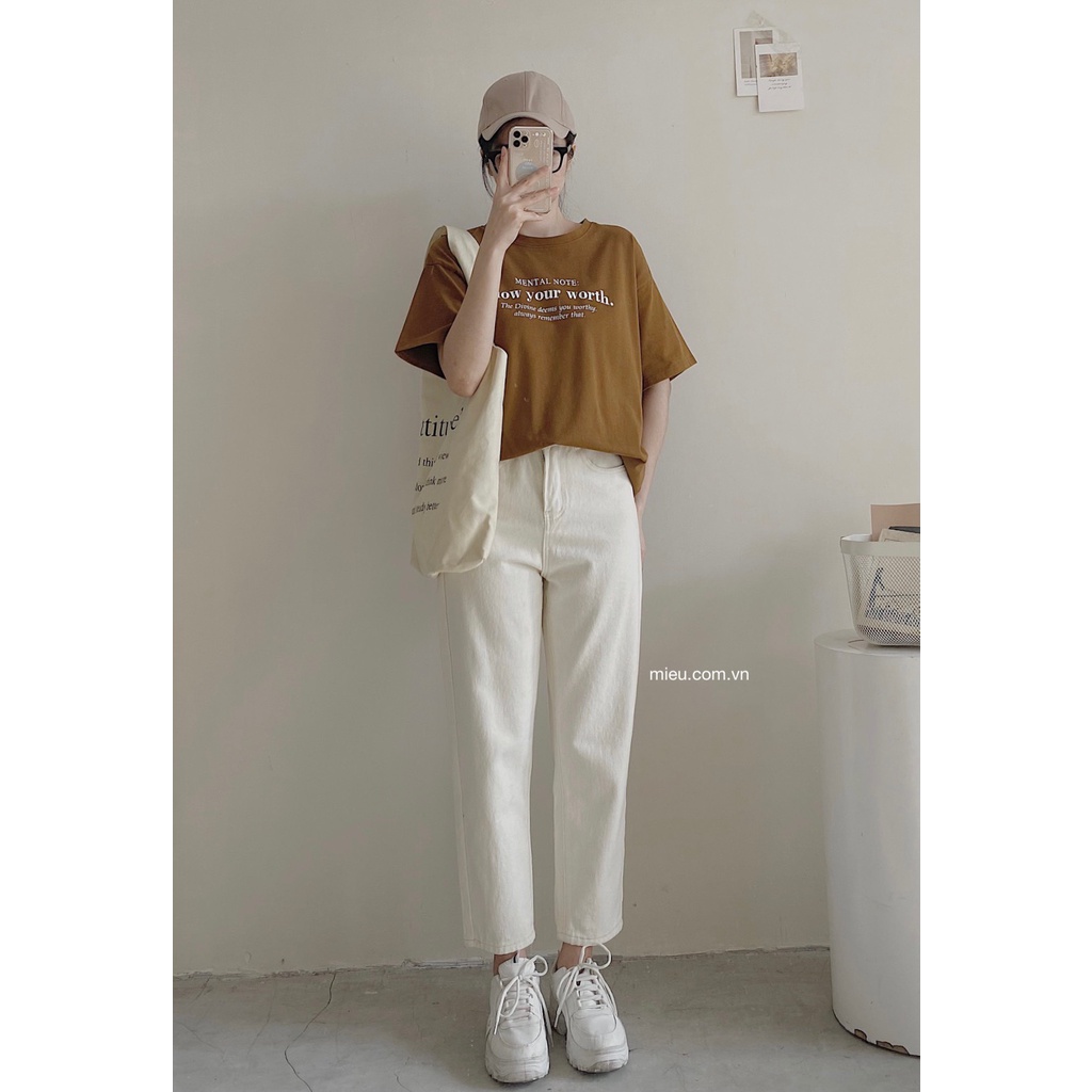 [ Miều ] Quần baggy long jeans ( 8605 )