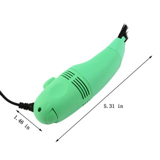 Mini Computer Vacuum USB Keyboard Cleaner PC Laptop Brush Dust Cleaning Kit