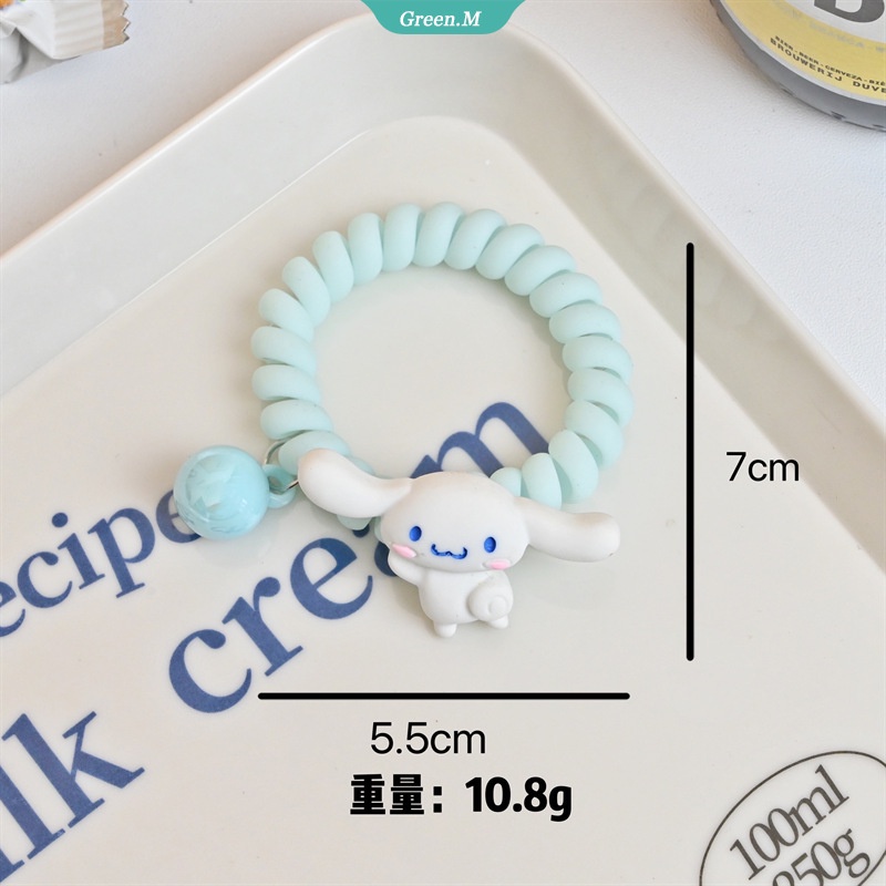 SANRIO Dây Cột Tóc Hình Búp Bê Cinnamoroll Dễ Thương Làm Quà Tặng Sinh Nhật Cho Bé Gái