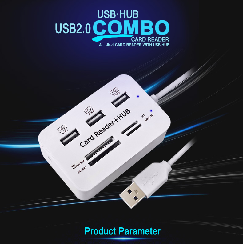 Bộ chia KEBIDUMEI 3 cổng Usb 3.0 đa năng