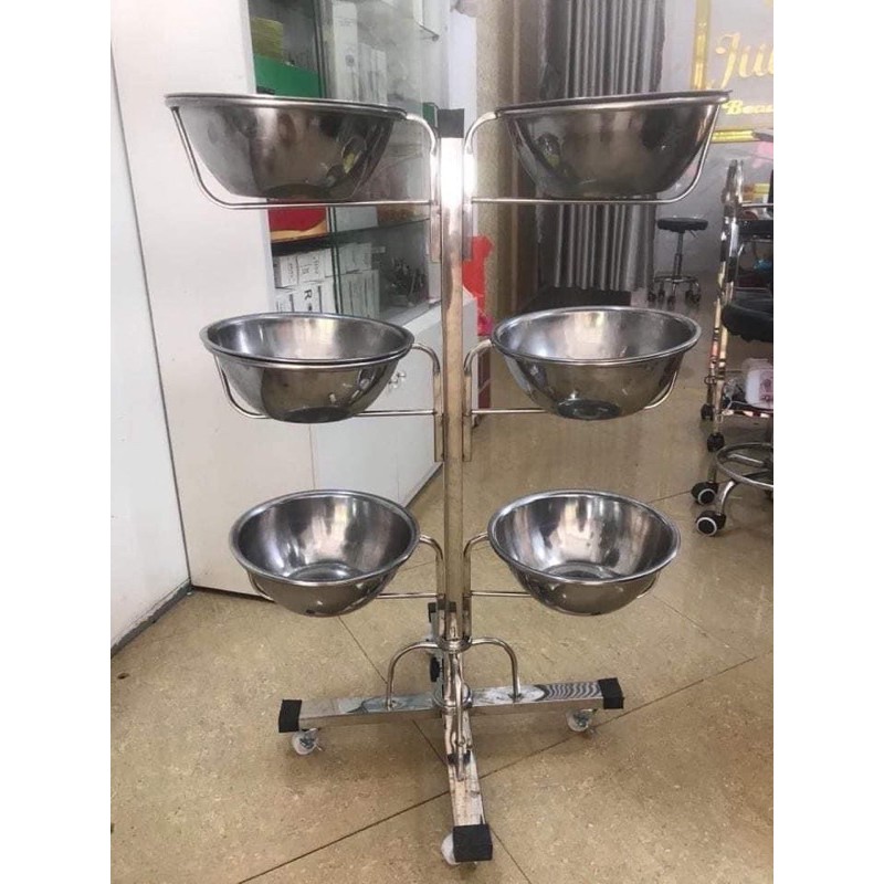 Cây đựng bát nước Inox dành cho Spa