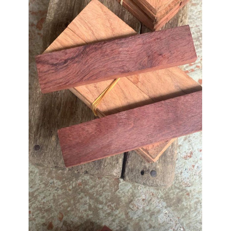 Phôi gỗ trắc gỗ hương làm cán dao