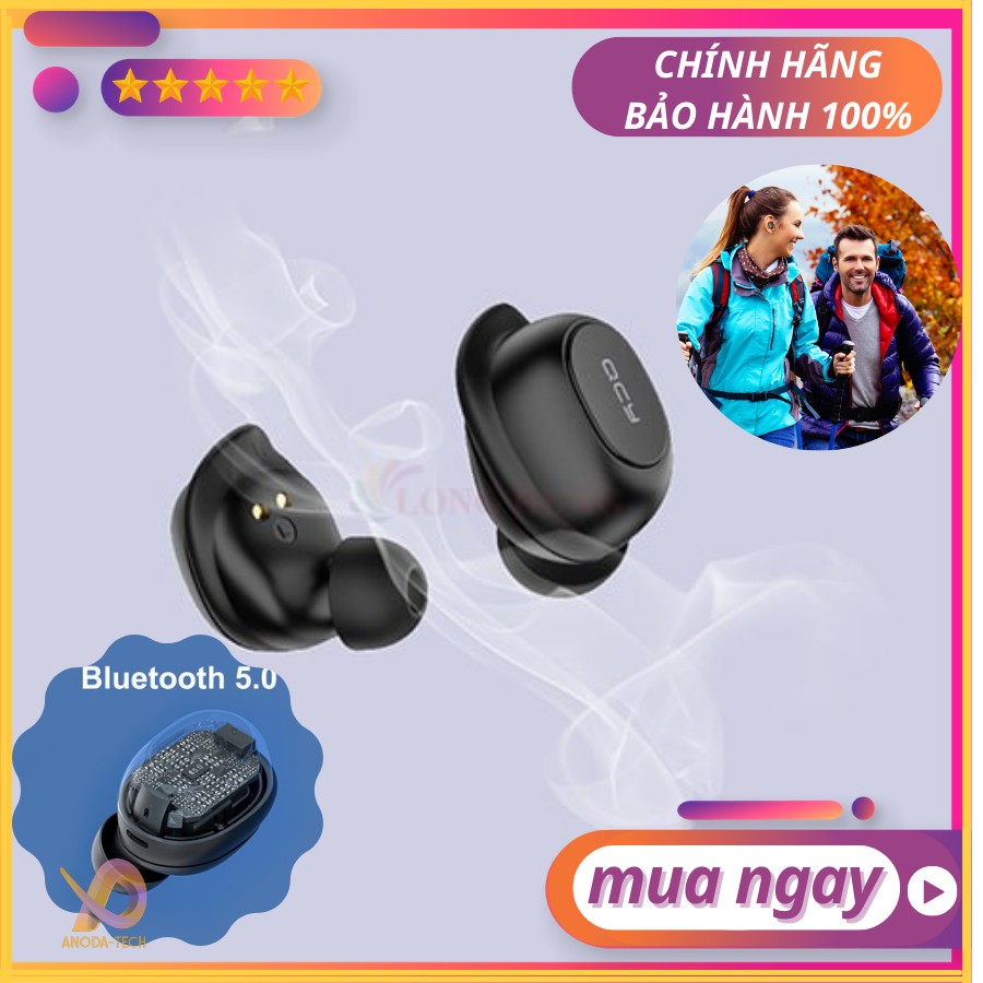 Tai nghe QCY T9 True Wireless Hàng Chính Hãng - SmartLink Bảo Hành 100%