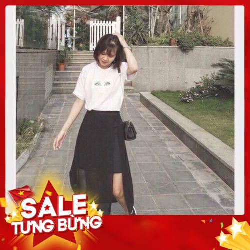 Váy voan xẻ tà - Hàng nhập khẩu
