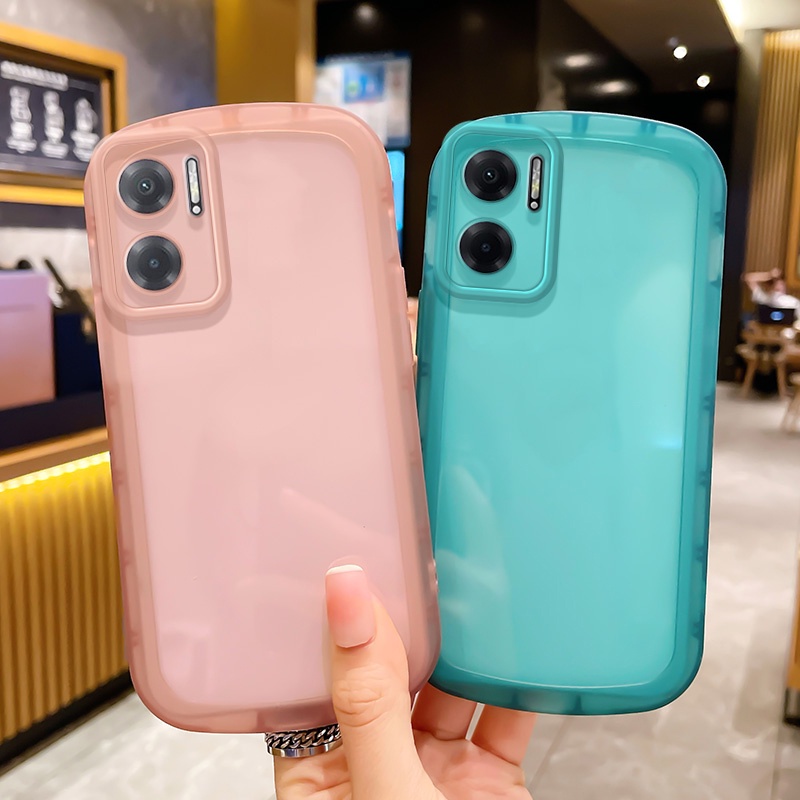 Ốp Điện Thoại Silicon Màu Macaron Cho Oppo A78 A57 A77 A77S A76 A96 A16 A16S A95 A74 A94 A54 Reno 5F