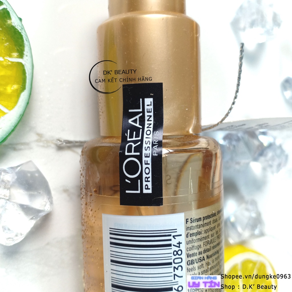 🌟 Tinh Dầu L'Oréal Professionnel Phục Hồi Hư Tổn Toàn Diện Serie Expert Absolut Repair Gold 50ml