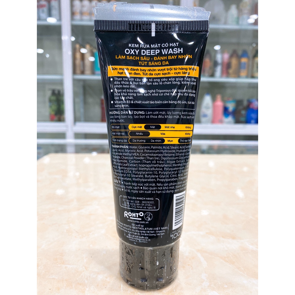 Sữa Rửa Mặt Nam Oxy Công Ty 100g