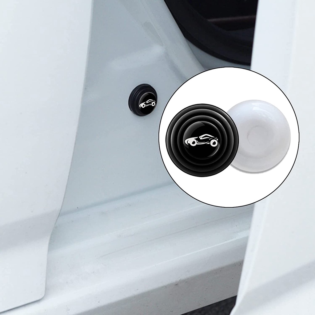 Set 16 Miếng Dán PVC Bảo Vệ Chống Sốc Cửa Xe Hơi