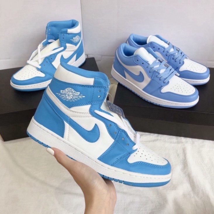 [GIÁ SỐC ][FULL BOX + BILL] Giày Thể Thao Nam Nữ JD Xanh Dương cổ cao, xanh dương cổ thấp hót hít | BigBuy360 - bigbuy360.vn