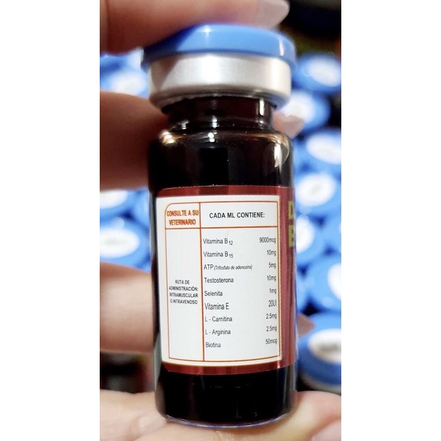 Thuốc nuôi gà đá tăng bo B12 9000, chai 10ml, nhập khẩu Mexico chính hãng