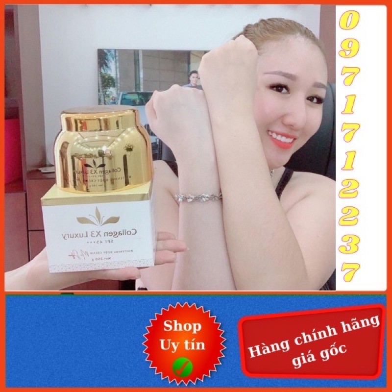 Body dưỡng trắng da Collagen X3 Luxury Đông Anh 250gram - Hàng chính hãng | BigBuy360 - bigbuy360.vn
