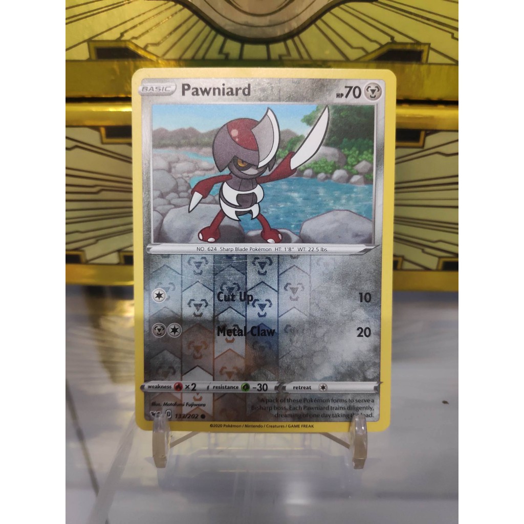[ Dưa Hấu Yugioh ] Lá bài thẻ bài Pokemon Pawniard